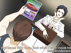 Hentai big tits professional fucker on the rod