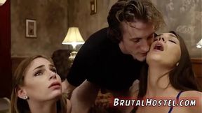 Extreme spit kissing Bondage &mdash;  ball-gags &mdash;  spanking &mdash;  sexual indignity