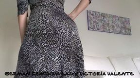 Jerking off hard inside your pants and sniffing my ass! Lady Victoria Valente