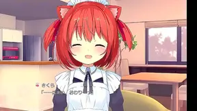 StepSis Maid Tempts Fate with Forbidden Lust in Sultry Anime Escape