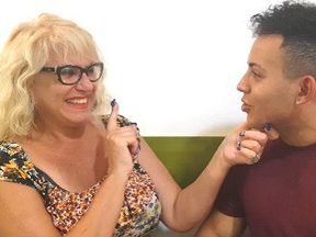 63 years old, her first Cuban. Mrs. Fina and her 'bucket list'. Pure MILF Club!