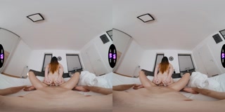 Sweet Vivien Doll Wakes Him Up With A Steamy Morning Blowjob - TmwVRnet