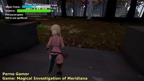 Magical Elf Investigates With 3D CGI Cock Teasing In Fantasy World