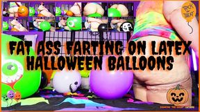 GodMina The Great Fat Ass Farting On Latex Halloween Balloons 1920x1080 WMV