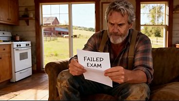 THE FARMER'_S DAUGHTER'_S SPANKING. CANING. AI GENERATED