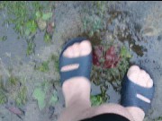 Plitsch Platsch nasse Nylonfüße ** Outdoor FSH **