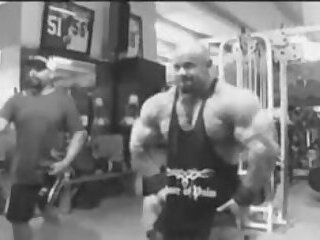 Branch Warren Heavy Workout and Sexy Posing