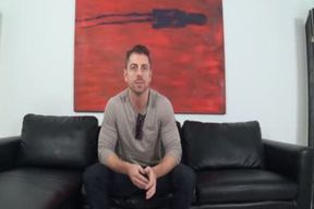 Gay-for-pay dude On The Audition couch Deepthroats Some man meat
