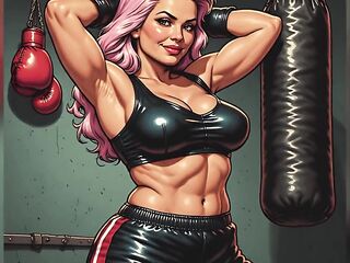 Non-bare Fit Chicks Art