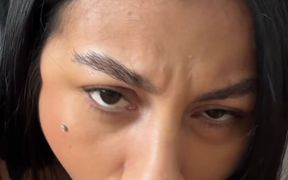 She Said fuck My Mouth - Sexy Brunette Swallows Big Dick Whole and Gives Extreme Rimjob in POV