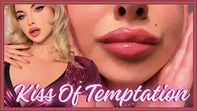 Kiss of Temptation (Lip Fetish, Kissing & Halloween Fantasy)