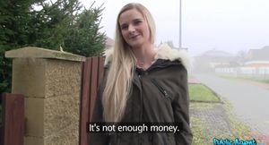 Innocent Sexy Blonde Need Some Extra Money