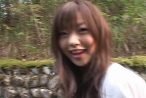 Pretty Miyu Hoshino Sucks Dick Roadside - Japanese Blowjob Gone Wild