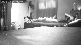 Muscular American Daddy Caught on Camera Jerking His Big Cock