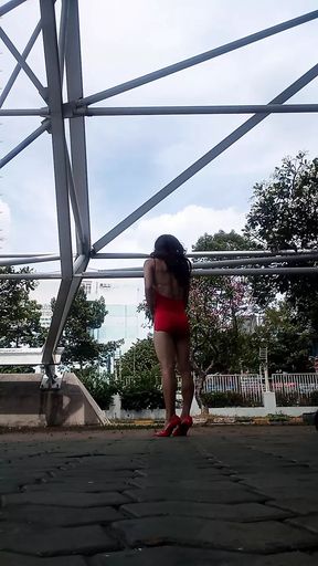 Cum in public