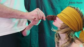Blindfolded Ice Cream Taste Challenge with Sheila Moore - A Sweet Surprise!