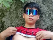 Pinoy Jakol | Spiderman Boy with his VEINY COCK and THICK CUM