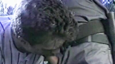 Cute guy dominated by a police officer and fucked in the ass