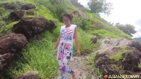 Asiansexdiary Petite Asian Girl Works Out Foreign Dick