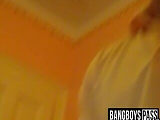 Hot guy gives sensual massage and hard bareback fuck