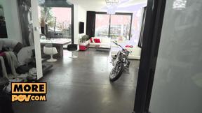 ”POV - Lusty santa hoe Amirah Adara knows her way around a shaft”