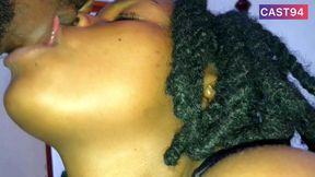 Big Boobs Sucks 6.7inch African Black Dick