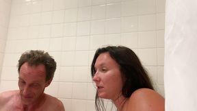 My 55m photographer was all over me after seducing him in the bath. He got me good!