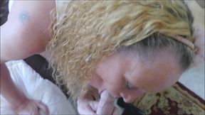 POV Cumshot and Creampie Fuck with Titty Play & Blowjob