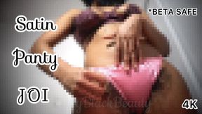 Sexy Satin Panty Jerk Off Instructions JOI 4K - BETA SAFE