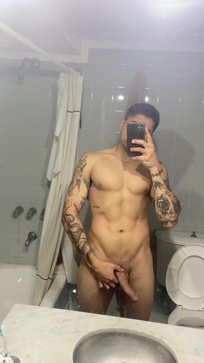 Uncut big dick amateur BBW solos with male masturbation