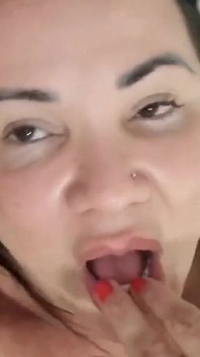 MILF Masturbates and Enjoys Speaking Males' Names