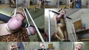 Bound stretched tits knee point hogtied predicament (MP4 SD 3500kbps)