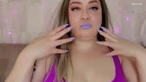 Made To Kiss Lavender Lips For Tits *HD