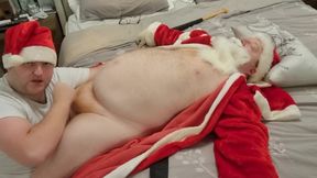Stepson Sucks Santa Claus