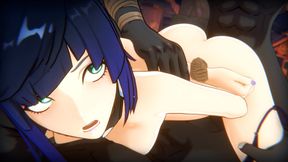 Yelan x Hilichurls Gangbang (Female moans only)