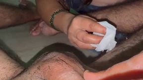 Saloon Service in Hindi Audio with Anal Fuck