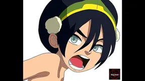 Toph Explores Forbidden Desires in Steamy Avatar Hentai Encounter