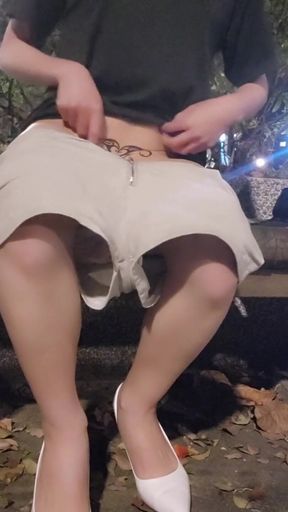 Outdoor Masturbation Is Very Exciting