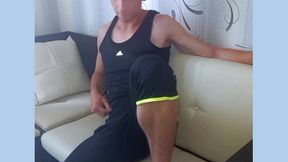 amazing anal masturbation of one handsome guy