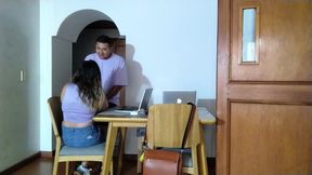 My ex-boyfriend visited me and we ended up fucking