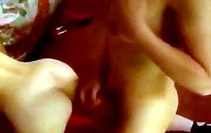 Sexy vintage threesome