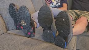 Chrissy and Dan make you worship their dirty shoes