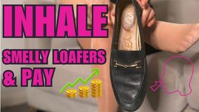 Femdom Shoe, Loafer Smelling, Sniffing, Worship - Inhale Smelly Loafers And Pay
