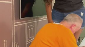 Domination display. Slapped, controlled and owned