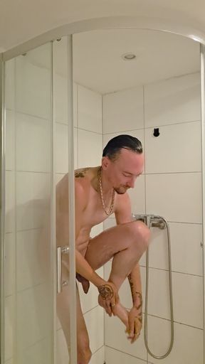 When I showered, I got a boner