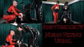 Human Fisting Urinal 720p ft Mistress Lady Black Diamond Missy Van Licks Maz Morbid #fisting (German and English)