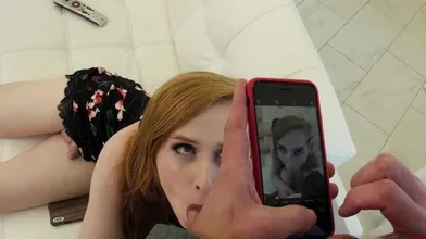 Smallboobs Tranny Sucks And Gets Fucked