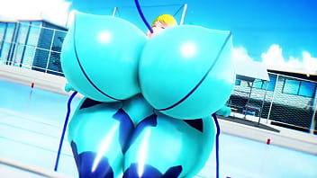 Samus Aran Breast Expansion Water (Imbapovi)