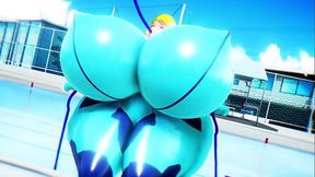 Samus Aran Breast Expansion Water (Imbapovi)