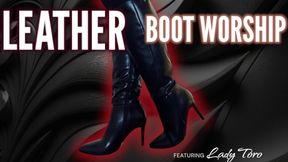 Leather Boot Worship